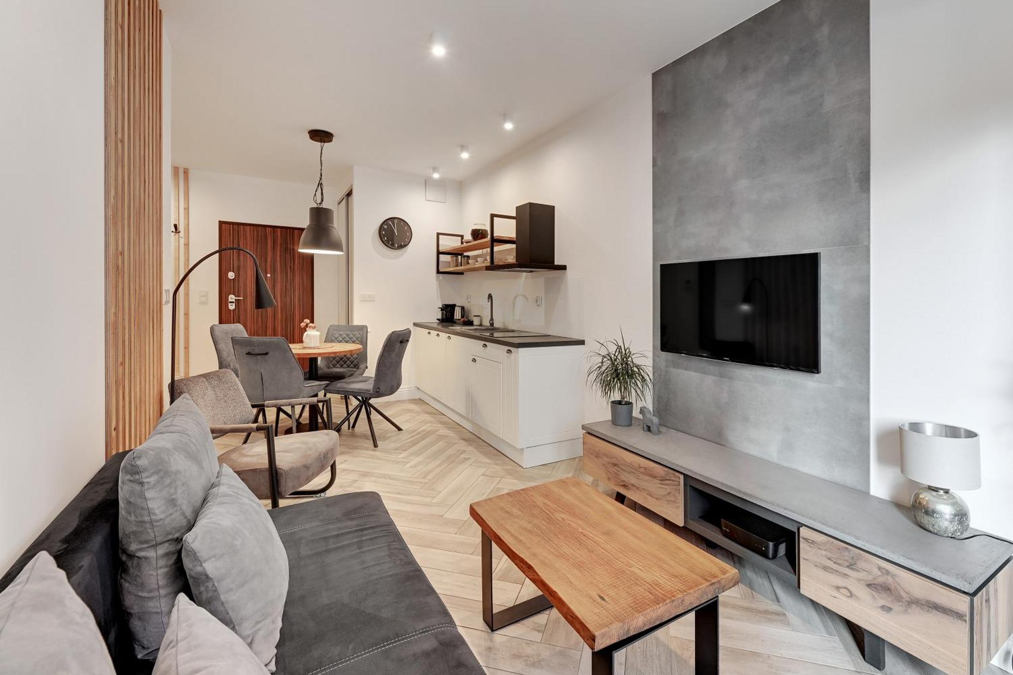 Aura III Apartments & Free Parking By Downtown Apartments Gdańsk Rom bilde