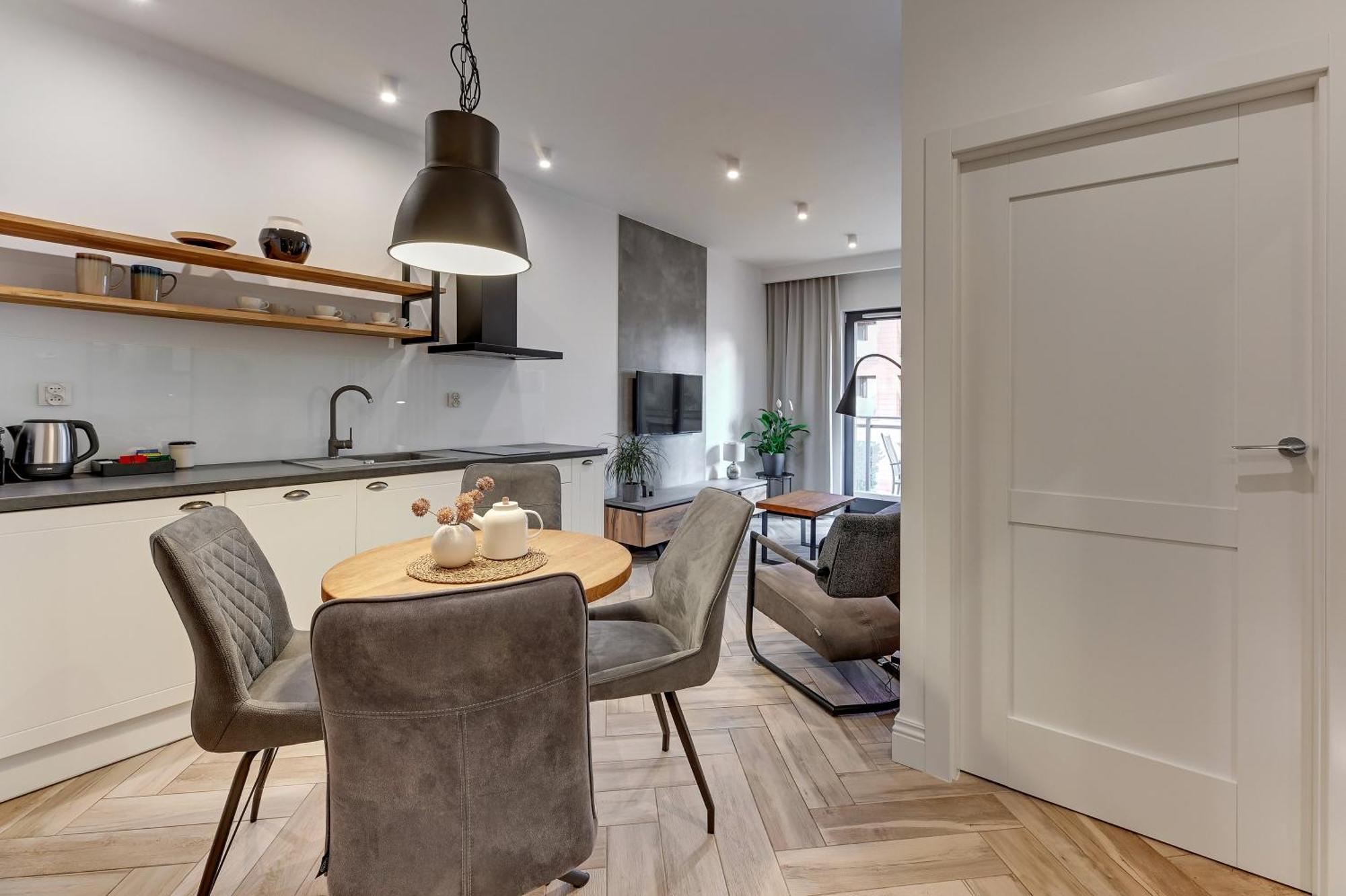 Aura III Apartments & Free Parking By Downtown Apartments Gdańsk Rom bilde