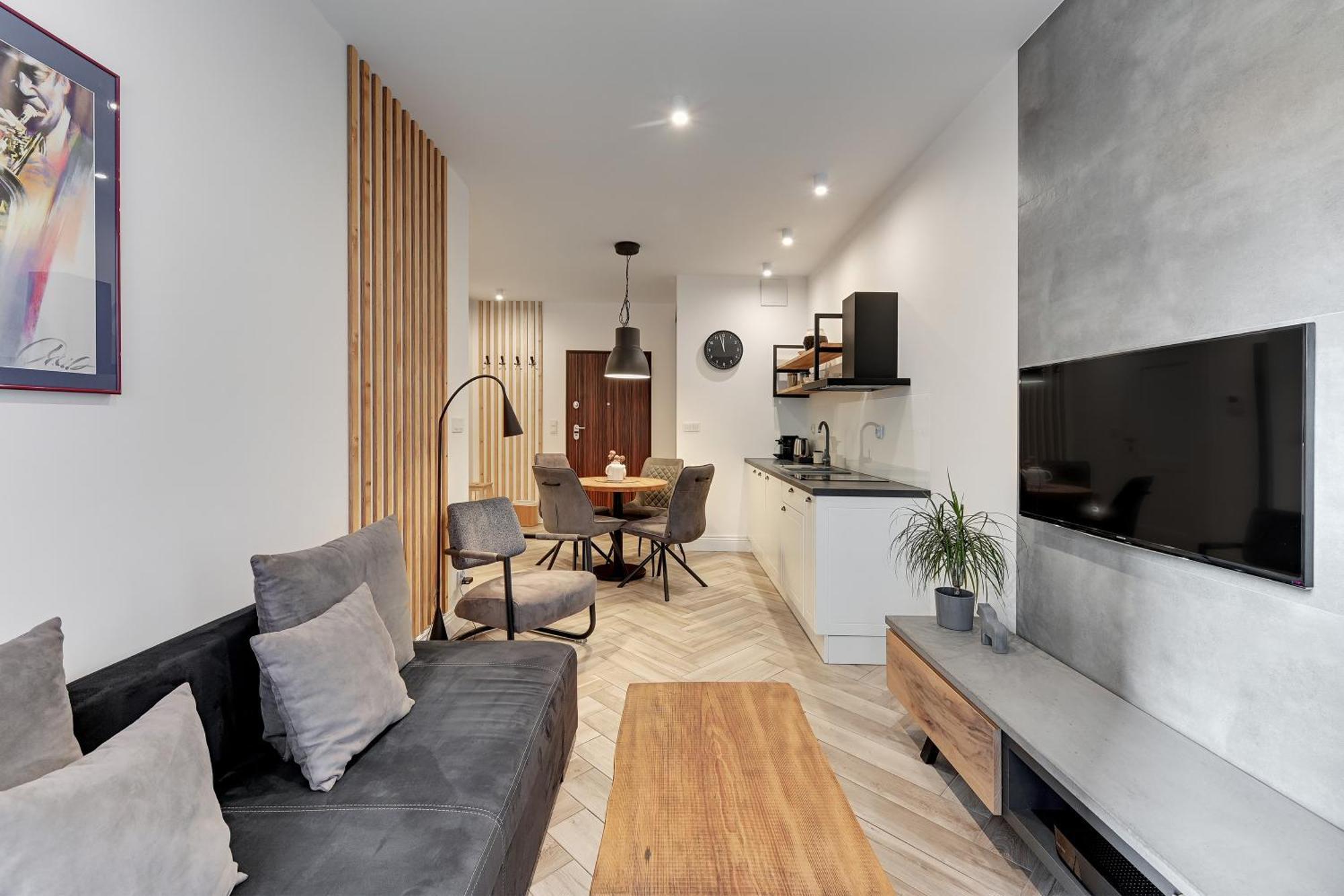 Aura III Apartments & Free Parking By Downtown Apartments Gdańsk Rom bilde