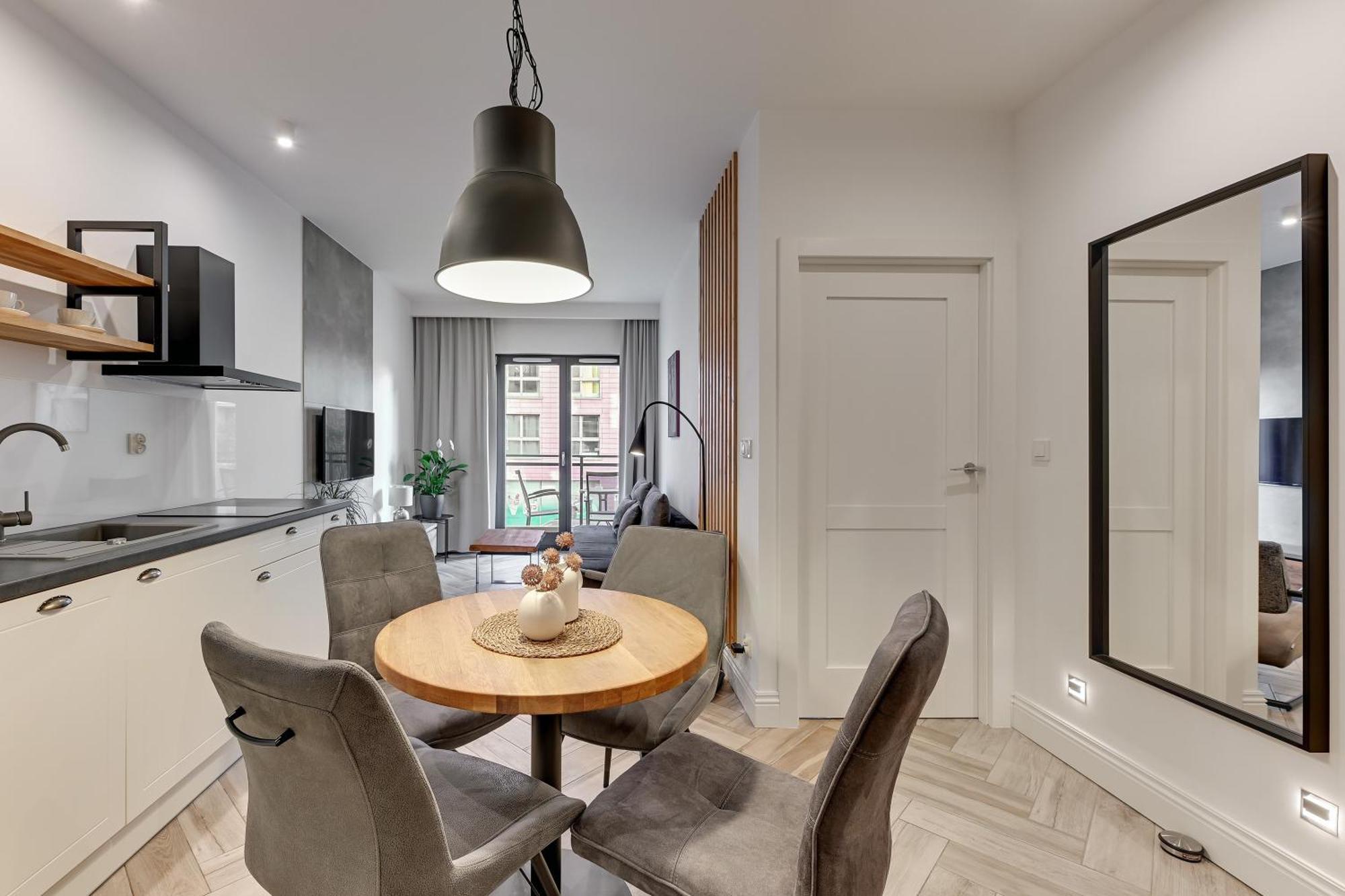 Aura III Apartments & Free Parking By Downtown Apartments Gdańsk Rom bilde